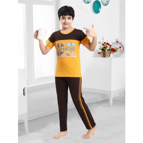 Shortsleeve And Trouser For Boys
