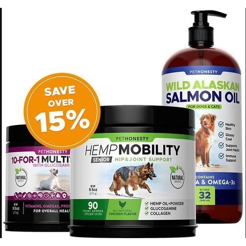 Senior Dog Health Booster 3-Pack
