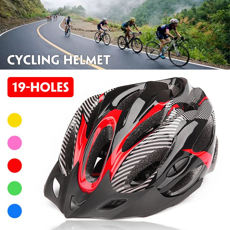 Protective Adult Road Cycling Safety Helmets MTB Mountain Bike Bicycle Cycle 5 Colors Green Black
