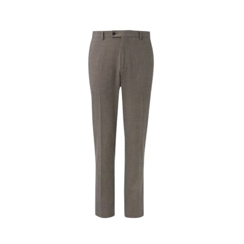 Men Severn Tailored Fit Trousers - Brown