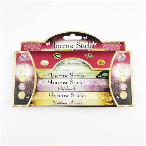 Incense Sticks - 4 Variety - 60 Pieces