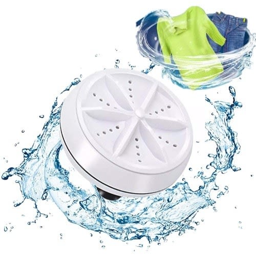 Usb Portable Ultrasonic Turbine Washing Machine - 6w
