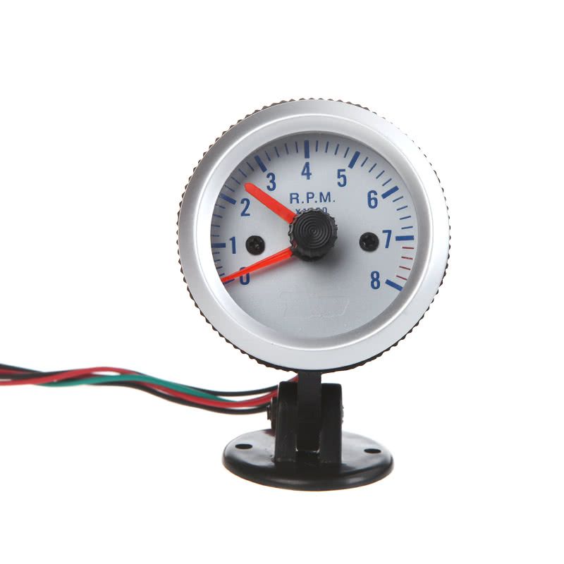 Tachometer Tach Gauge With Holder Cup For Auto Car 2" 52mm