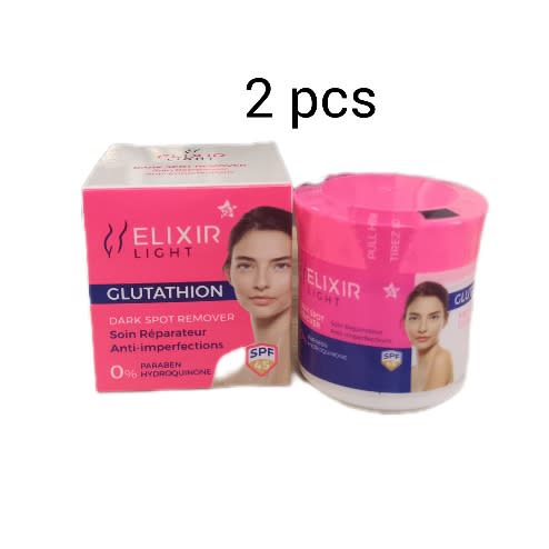 Elixir Light Glutathione Dark Spot Remover Face Cream - 30ml - 2 Pcs