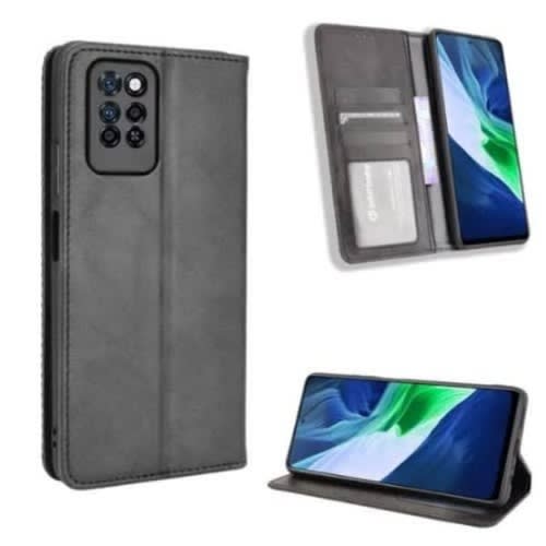 Flip Case For Infinix Note 10 Pro - Leather - Black