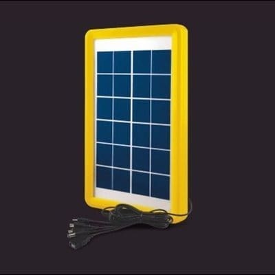 Solar Panel Charger for Phones, Rechargeable Lamps