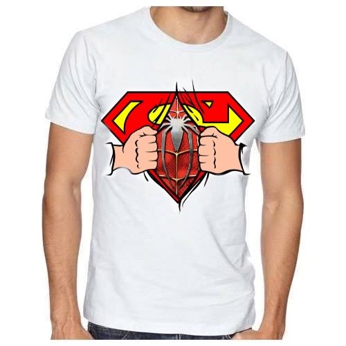 Unisex Hand Painted - White