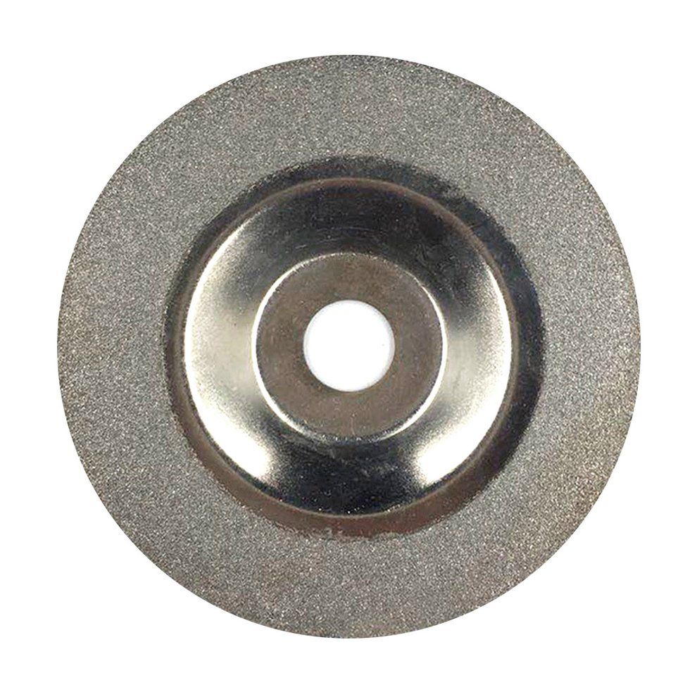 Diamond Grinding Wheel 100MM Cut Off Discs Wheel Glass      S    S Rotary Abrasive Tools Diamond Grinding Grinding 1-Silver-C-type