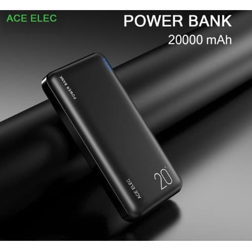 Ace Elec Power Bank - 20000mAh - Black