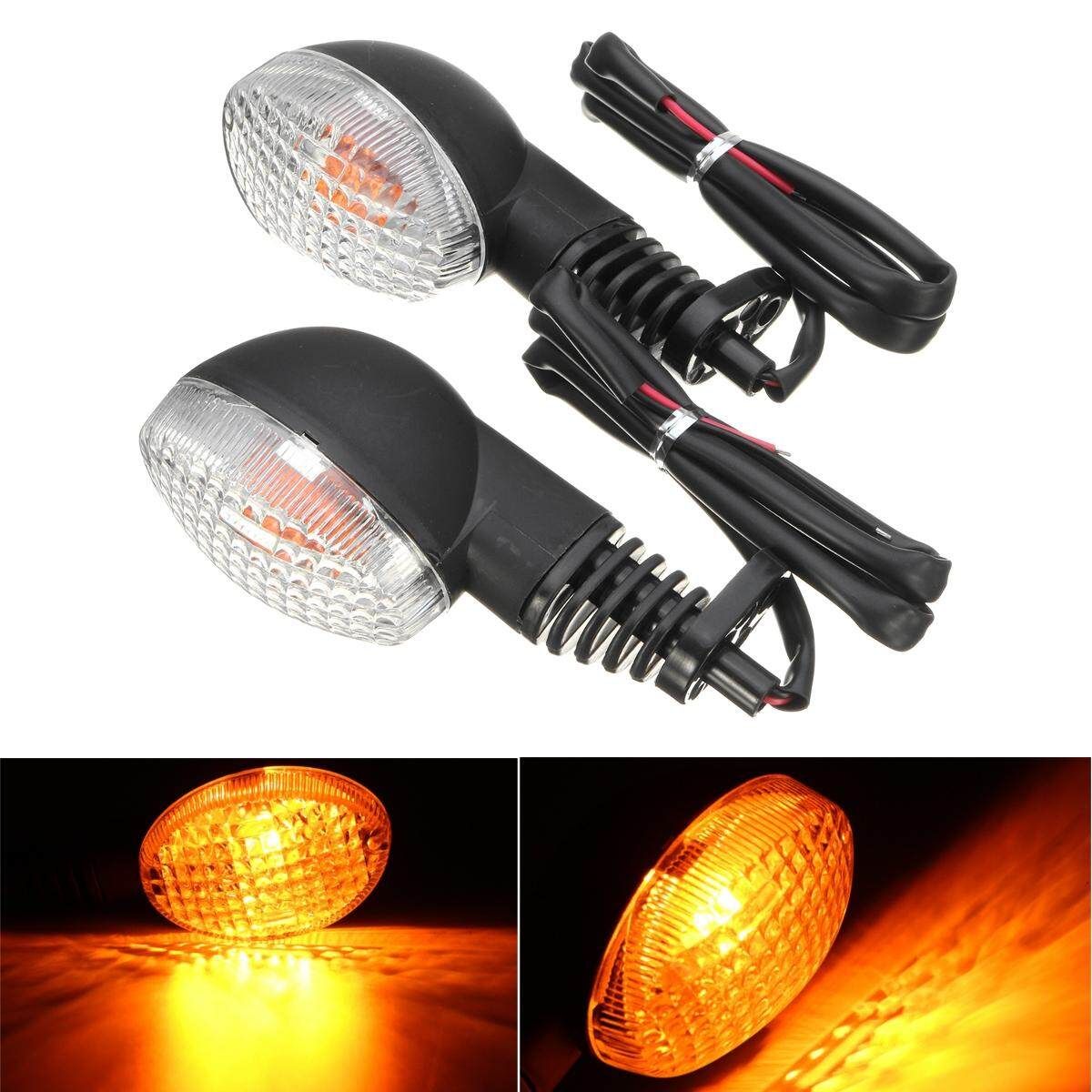 Turn Signal Blinker Indicator Bulb Light Clear For 2008-2012 KAWASAKI Ninja 250R