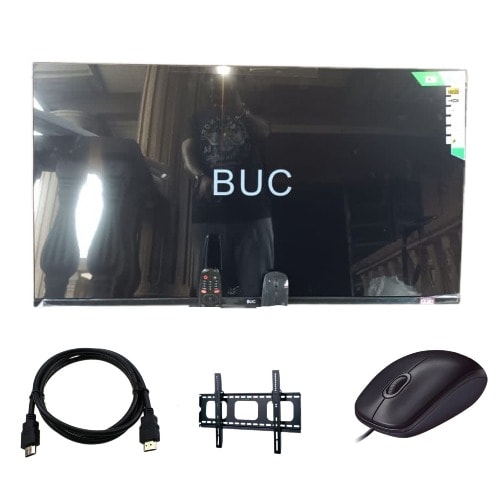 Buc 43'' Smart With Free Hdmi Cable / Hanger And Mouse