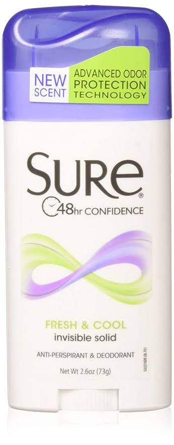 Anti-Perspirant & Deodorant Invisible Solid Fresh & Cool