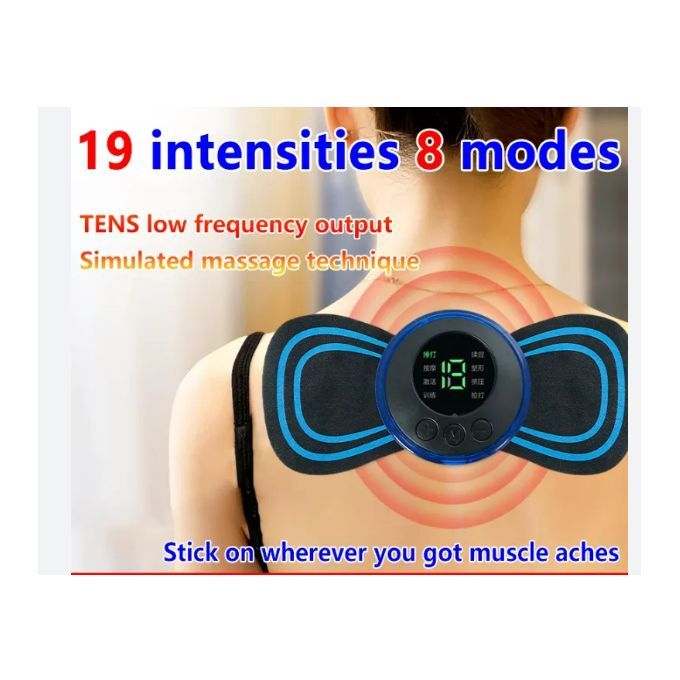Electric Neck Massager Cervical Massage Patch With Remote