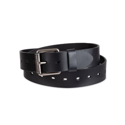 Men's Leather Belt  - Black