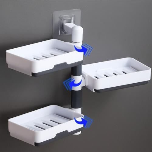 Rotating Stick-on Soap Dish