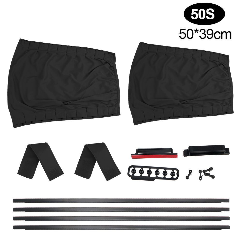 Sun Visor Blinds Cover Aluminum Alloy Auto Windows Curtain