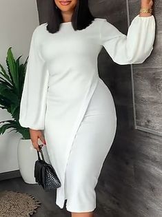 White Elegant Dress
