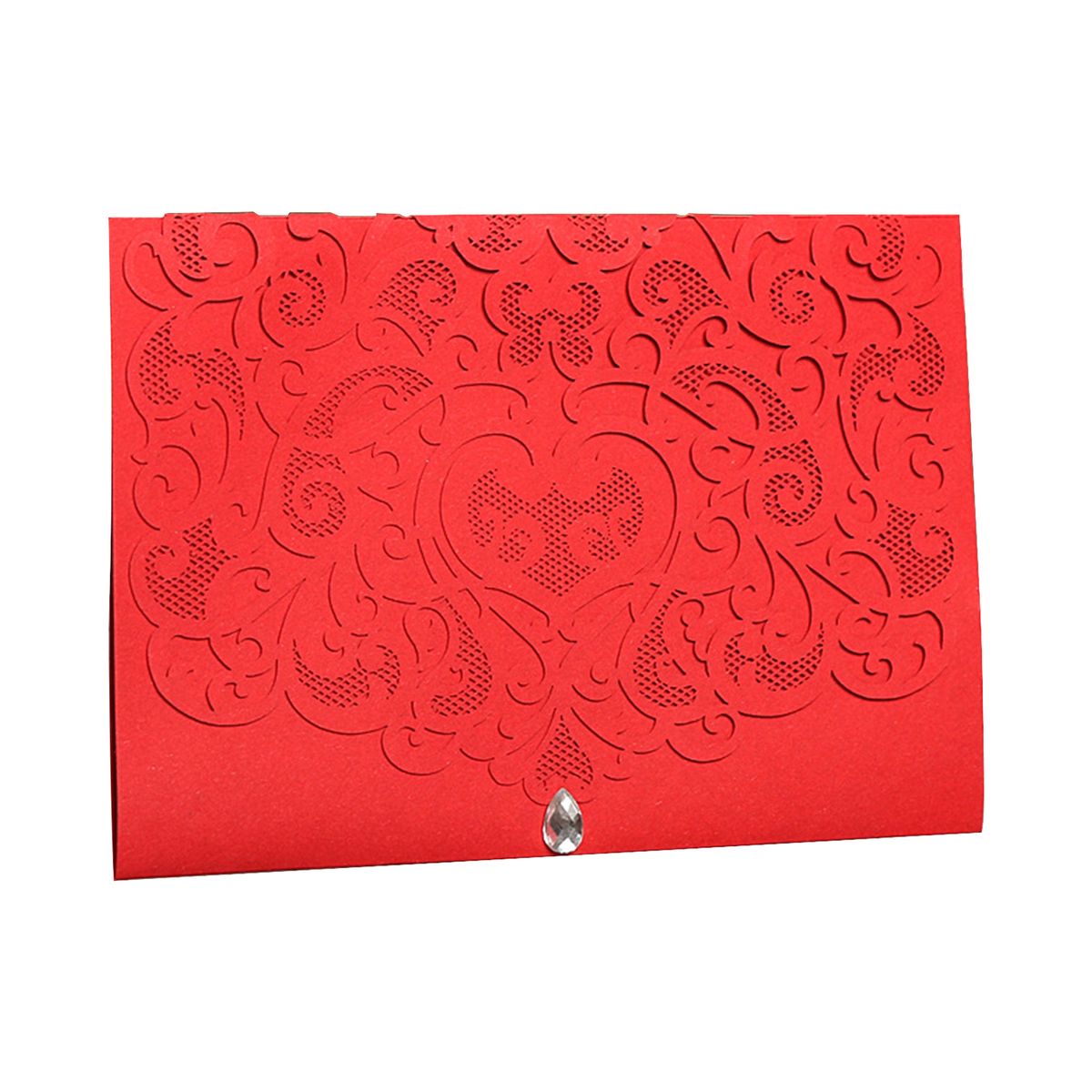 25PCS Hollow Out Wedding Invitations Cards With Envelopes