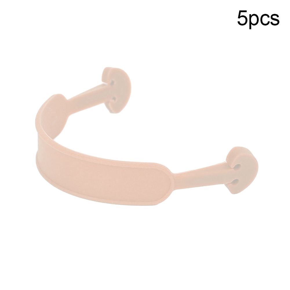 5Pcs Face Mask Ear Hooks Non-slip Extension Buckles-Pink