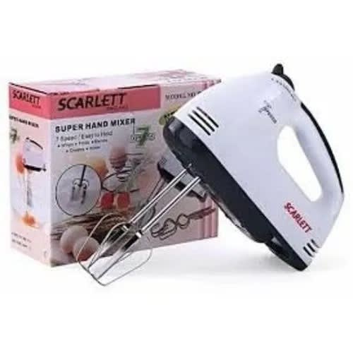 Scarlett 7 Speed Electric Hand Mixer - 180w - He-133