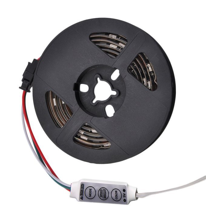 WS68 12 RGB    SMD Waterproof Flexible USB 5V   White Strip  S Light-white Strip-200CM/60LED