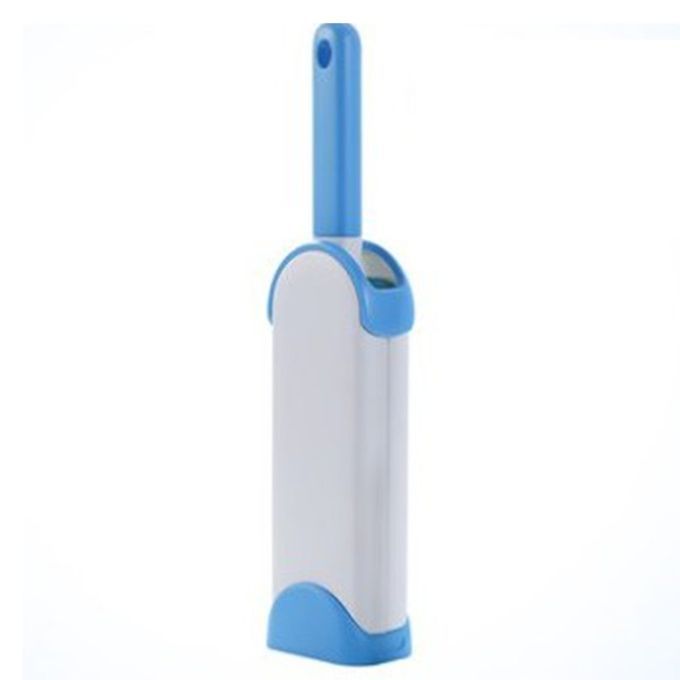 Hair  Lothe Remover Brush Anti-stati  Reusable Remove Pet Fur Dust Brusher-Light Blue-L