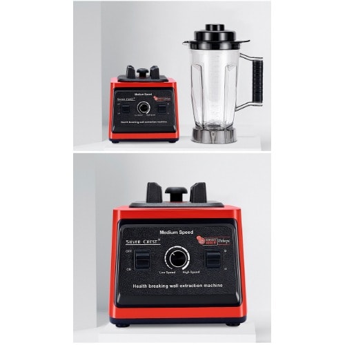 German Heavy Duty-industrial Blender 6 Blades Double Cup -3l - 8000w