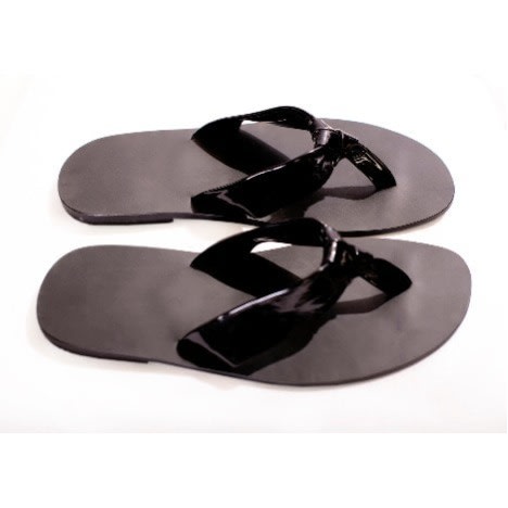 Men's Palm Slippers- Black