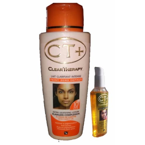 CT Clear Therapy  10 Days Extra Lightening Lotion With Carrot Plus CT Clear Serum