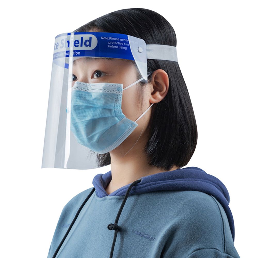Transparent Protective Face Shield Anti-Fog Windproof