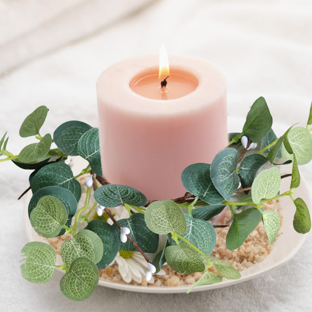Candle Cup Holder Tabletop Decor Centerpieces For Window