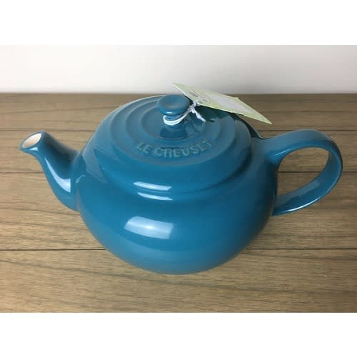 Stoneware Classic Round Teapot 1 Litre - Teal