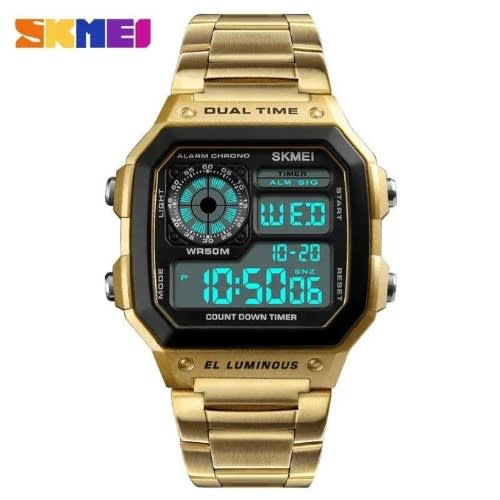 Stainless Led Unique Gold Bracelet Strap Men