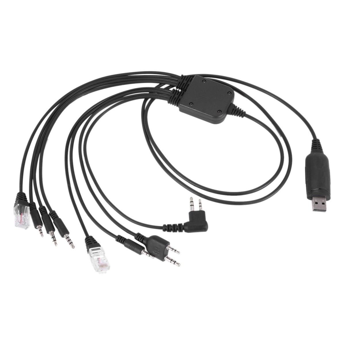 8 in 1 Programming Cable for Motorola Kenwood ICOM BAOFENG