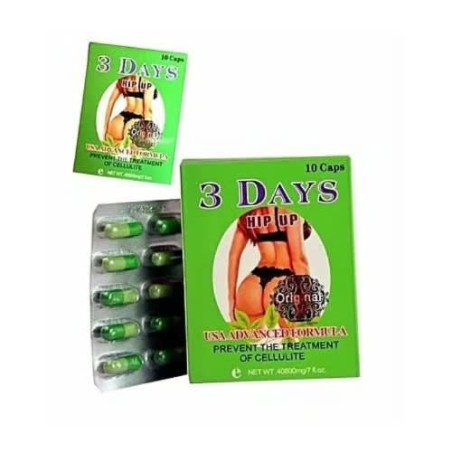 Aichun Beauty 3 Days Hip Up Capsules - 10 Capsules