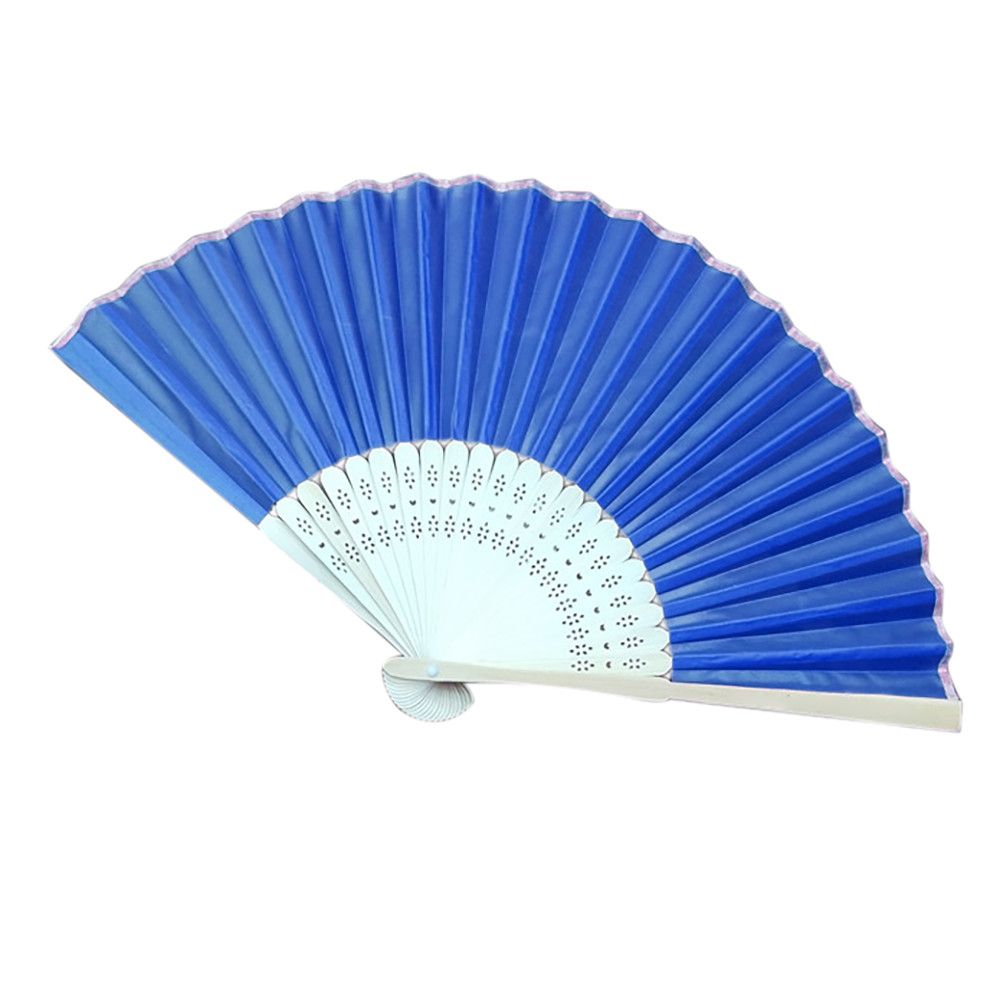 Fan Vintage Birthday Fan Bamboo Fan Style Held Present Decor Silk Chinese Folding Party Home Folding Wedding Bamboo Hand Hand