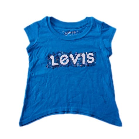 Girls' Signature Hi Low Top- Teal Blue
