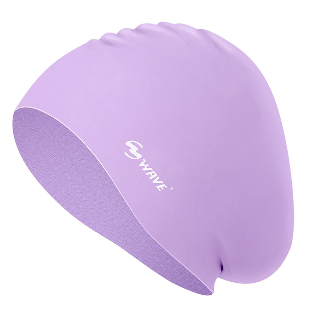 Silicone Long Hair Swim Hat High  19.5x26x1.2cm