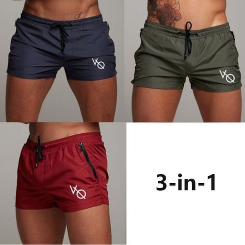 3 In 1(Green+Red +Navy) = 8999  100% Cotton Men Shorts Pants Trouser