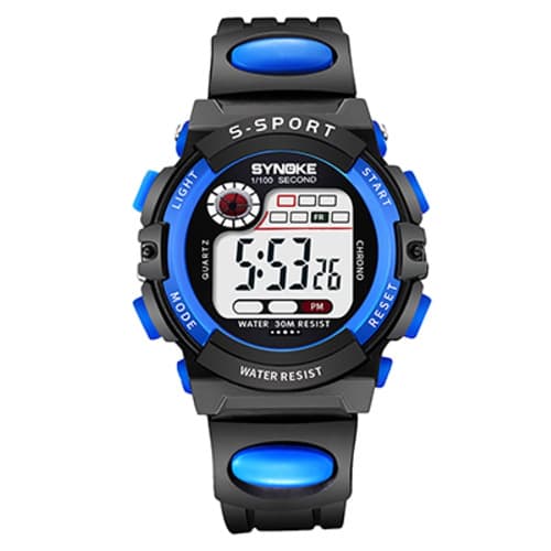 Digital Sports Watch - Blue