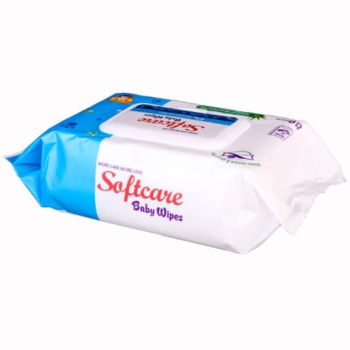 Softcare Baby Wipes - 80 Pieces