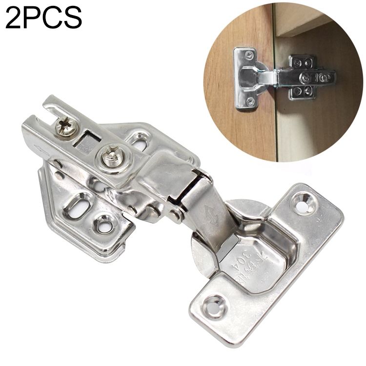 2 PCS Stainless Steel Hydraulic Hinge