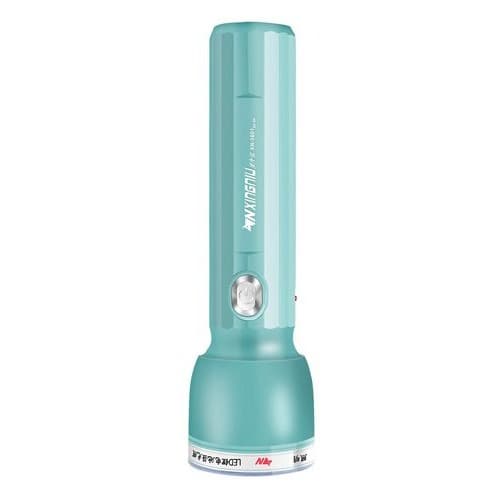 Rechargeable Torch Lamp With High Capacity Lithium Battery - Green