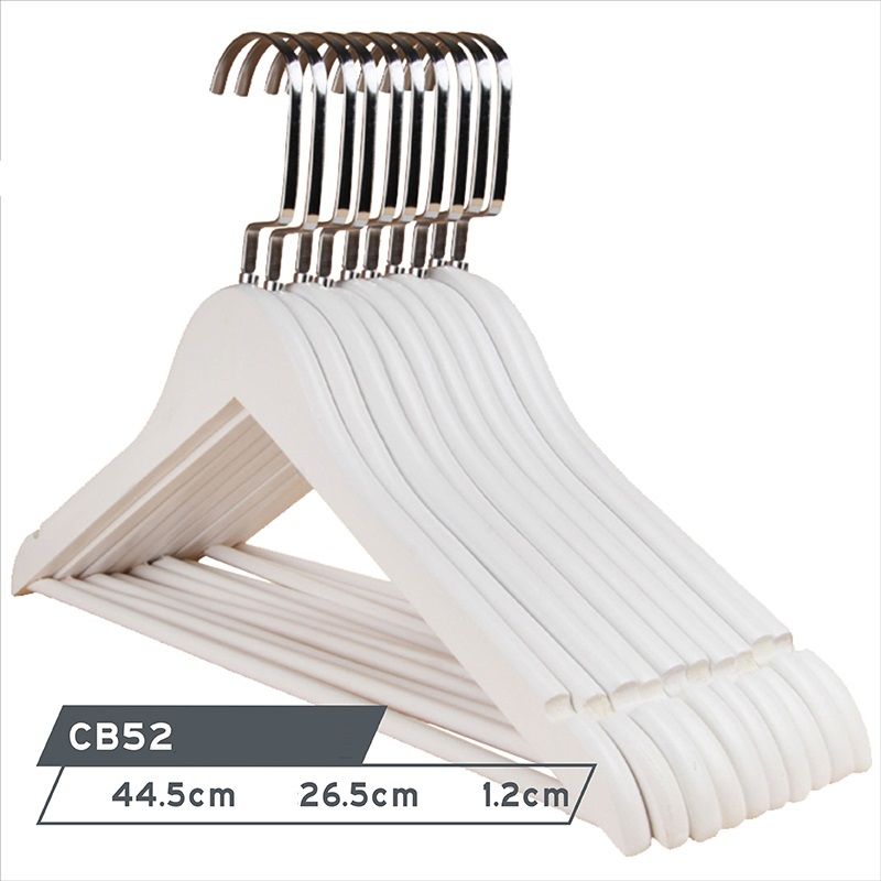 10Pcs/set Adult Extra-Wide Solid Wood And Metal Hook Wooden