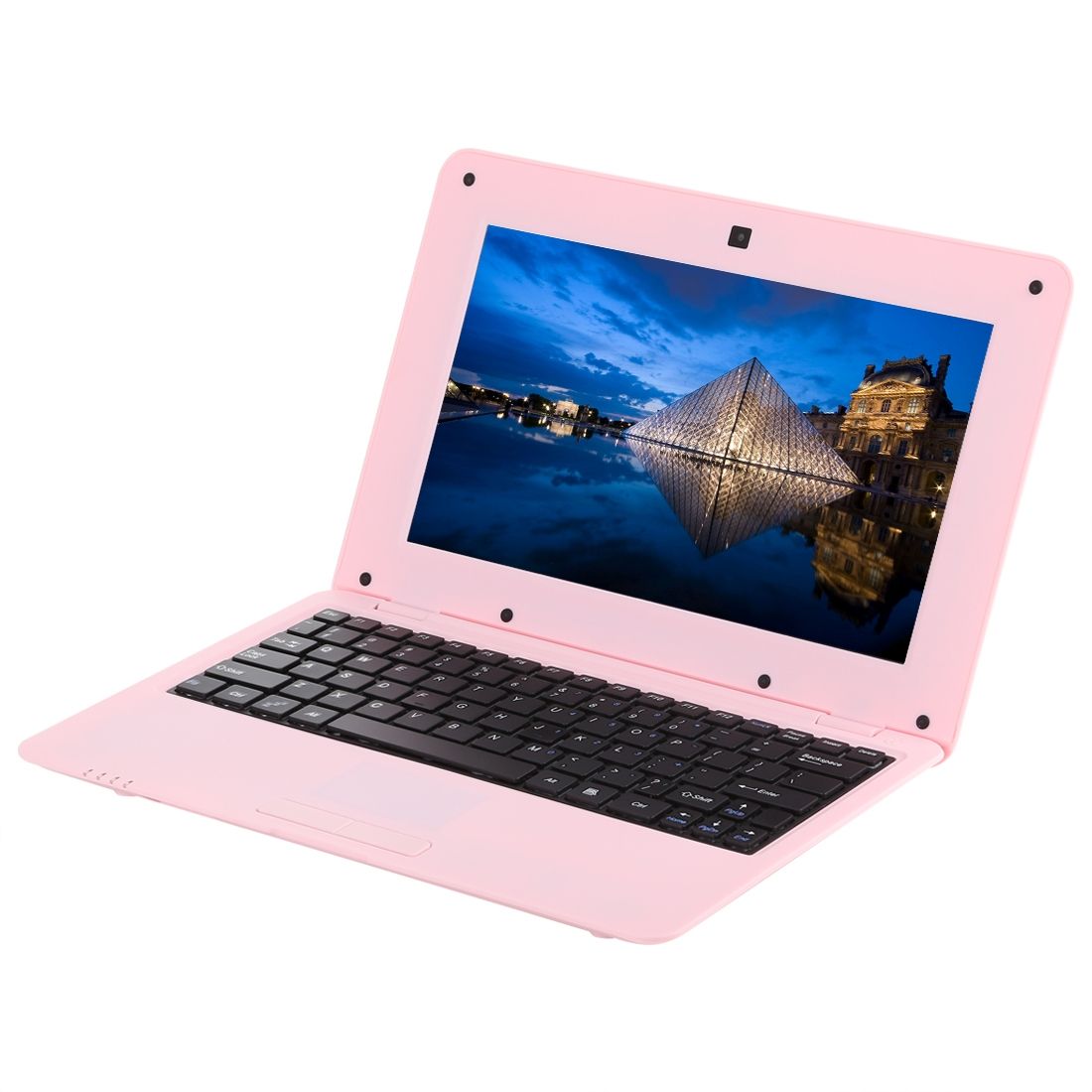 10.1 Inch Notebook PC, 1GB+8GB, Android 6.0 A33 Dual-Core ARM Cortex-A9 Up To 1.5GHz, WiFi, SD Card, U Disk(Pink)