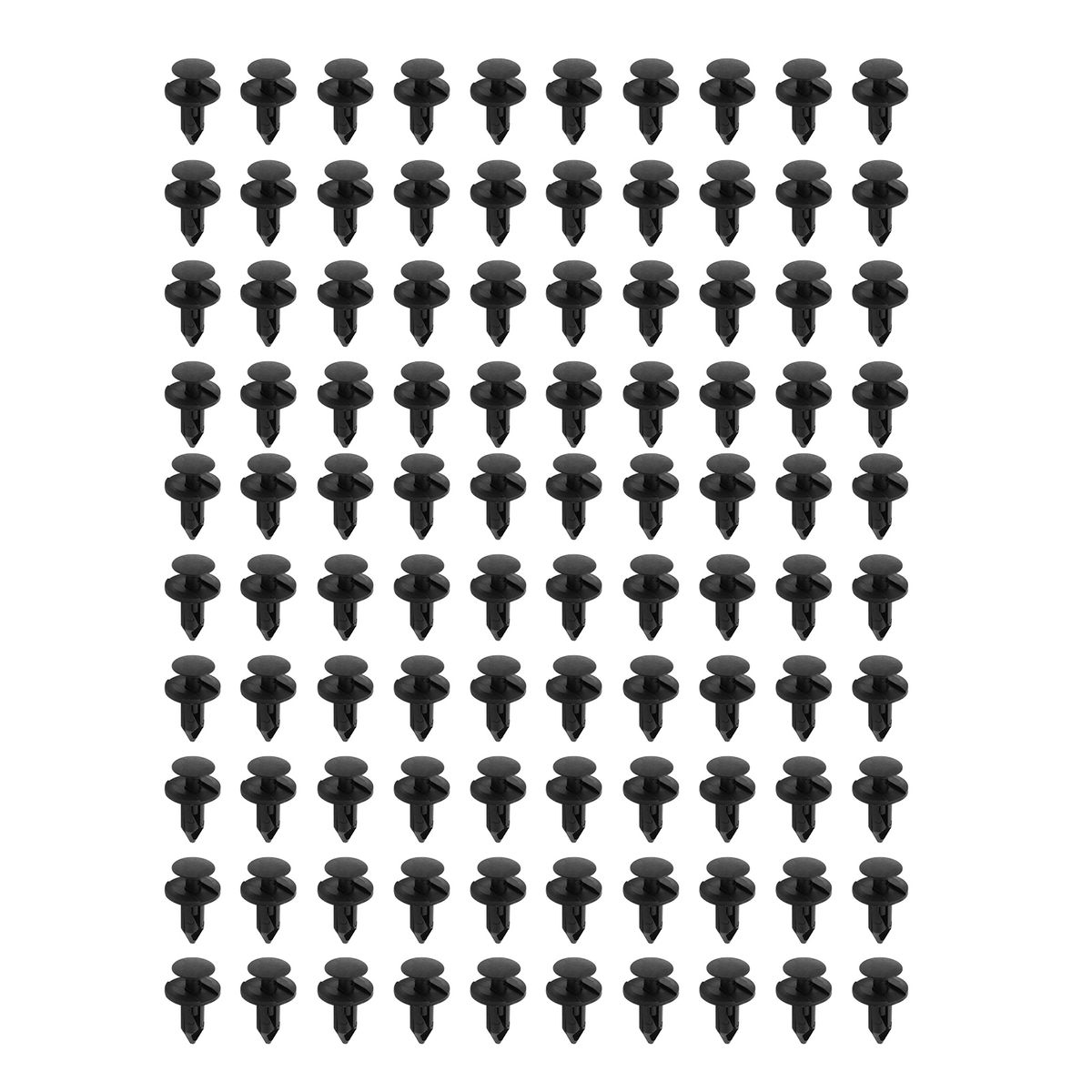 100PCS Bumper Radiator Cowl Push Retainer Trim Clips Pin