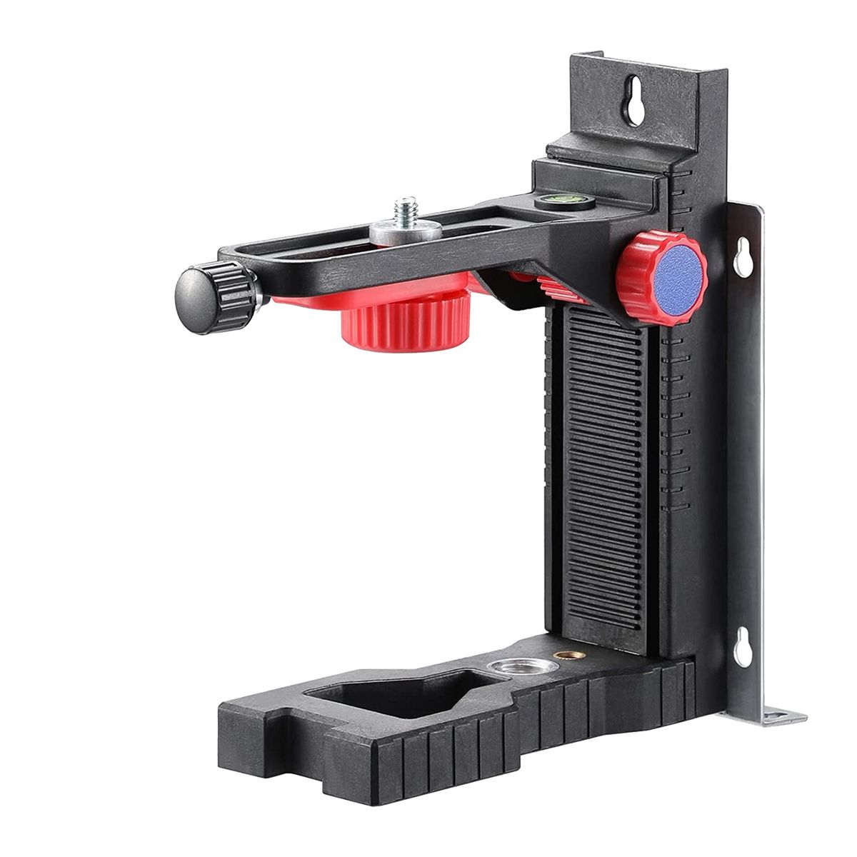 Lasing Level Magnetic Bracket L-Shape Adjustable Lasing Level Adapter with 14Inch Male Thread