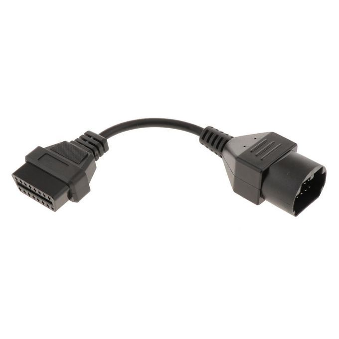Auto Car Round Diagnosis OBD2 Adapter  Cable Connector OBD II