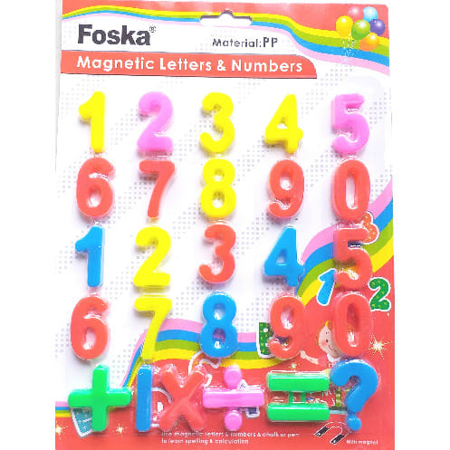 Magnetic Numbers X 10 Packs