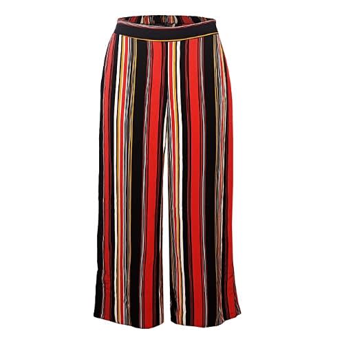 Stripe Print Culottes